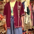 画像4: Vintage bordeaux/white baseball shirt