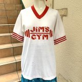 画像: Vintage Wh/Rd Numbering tee