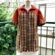 画像2: Vintage Plaid switch top