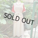 画像: Vintage strawberry pattern apron dress