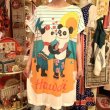 画像6: Vintage hawaiian panda double sided printed tee