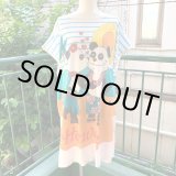 画像: Vintage hawaiian panda double sided printed tee