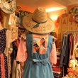 画像3: Vintage Guatemala flower printed wide brim straw hat