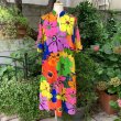 画像1: Vintage Flower pattern onepiece