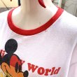 画像3: Vintage rainbow mickey ringer tee