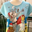 画像2: (SALE)Vintage bugs bunny double sided printed tee