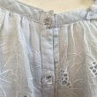 画像6: Light blue cotton grapes cutwork lace collar negligee dress