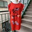 画像1: （SALE）Vintage Minnie sleeveless big tee