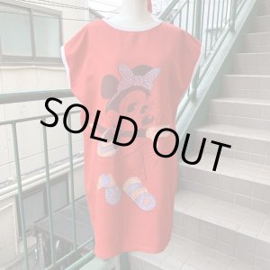 画像: （SALE）Vintage Minnie sleeveless big tee