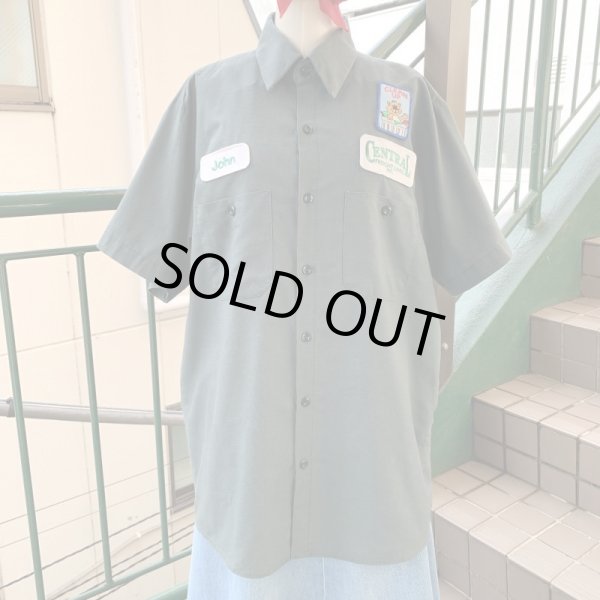 画像1: (SALE) Vintage work shirt