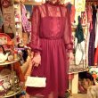 画像6: Vintage embroidery sheer dress
