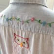 画像5: Vintage embroidery chambray shirt