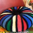 画像4: DEADSTOCK Vintage knit circle cushion