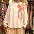 画像5: Vintage ribbon patch raglan sleeves sweat