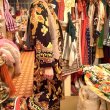 画像5: Vintage oriental flower pattern poly long dress