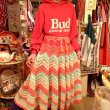 画像1: Vintage 2Way Knit poncho&skirt