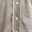 画像3: Vintage mushroom&flower embroidery chambray shirt