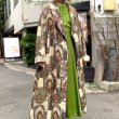 画像8: Vintage oriental patchwork pattern gown coat