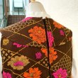 画像8: Vintage flower pattern cotton linen long dress