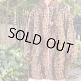 画像: Vintage leopard eco fur coat