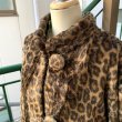 画像6: Vintage leopard eco fur coat