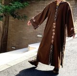 画像: Vintage moroccan embroidered long dress