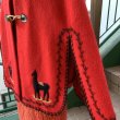 画像3: Vintage donkey patch&embroidery wool poncho coat