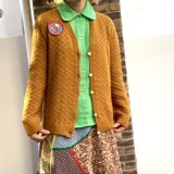 画像: Vintage patch knit cardigan