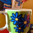 画像2: Vintage BL 3Flower pattern stacking mug