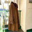 画像10: Vintage real leather&fur coat