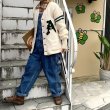 画像1: 60'S lettered knit cardigan