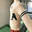 画像7: 60'S lettered knit cardigan