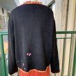 画像17: Vintage Christmas decoration cotton cardigan