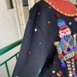 画像15: Vintage Christmas decoration cotton cardigan