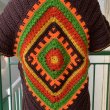 画像12: Vintage granny square top