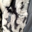 画像21: Vintage bk.gy leopard eco fur reversible coat