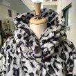 画像5: Vintage bk.gy leopard eco fur reversible coat