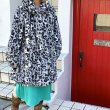 画像1: Vintage bk.gy leopard eco fur reversible coat