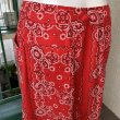 画像6: Vintage bandana pattern long skirt