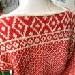 画像8: (SALE) Vintage nordic sweater