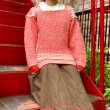 画像1: (SALE) Vintage nordic sweater