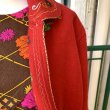 画像16: Vintage flower embroidery wool jacket