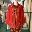 画像13: Vintage flower embroidery wool jacket