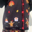 画像6: Vintage sequins&beads decoration patch cotton cardigan