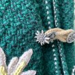 画像6: Vintage flower embroidery wool tyrolean vest