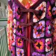 画像5: Vintage Granny square ribbon vest