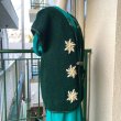 画像13: Vintage flower embroidery wool tyrolean vest