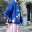 画像1: (SALE) Vintage peaceful duck print sweat