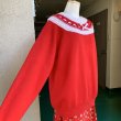 画像4: (SALE) Vintage knitted collar sweat