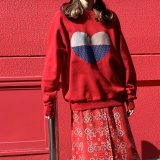 画像: Vintage Heart patch sweat